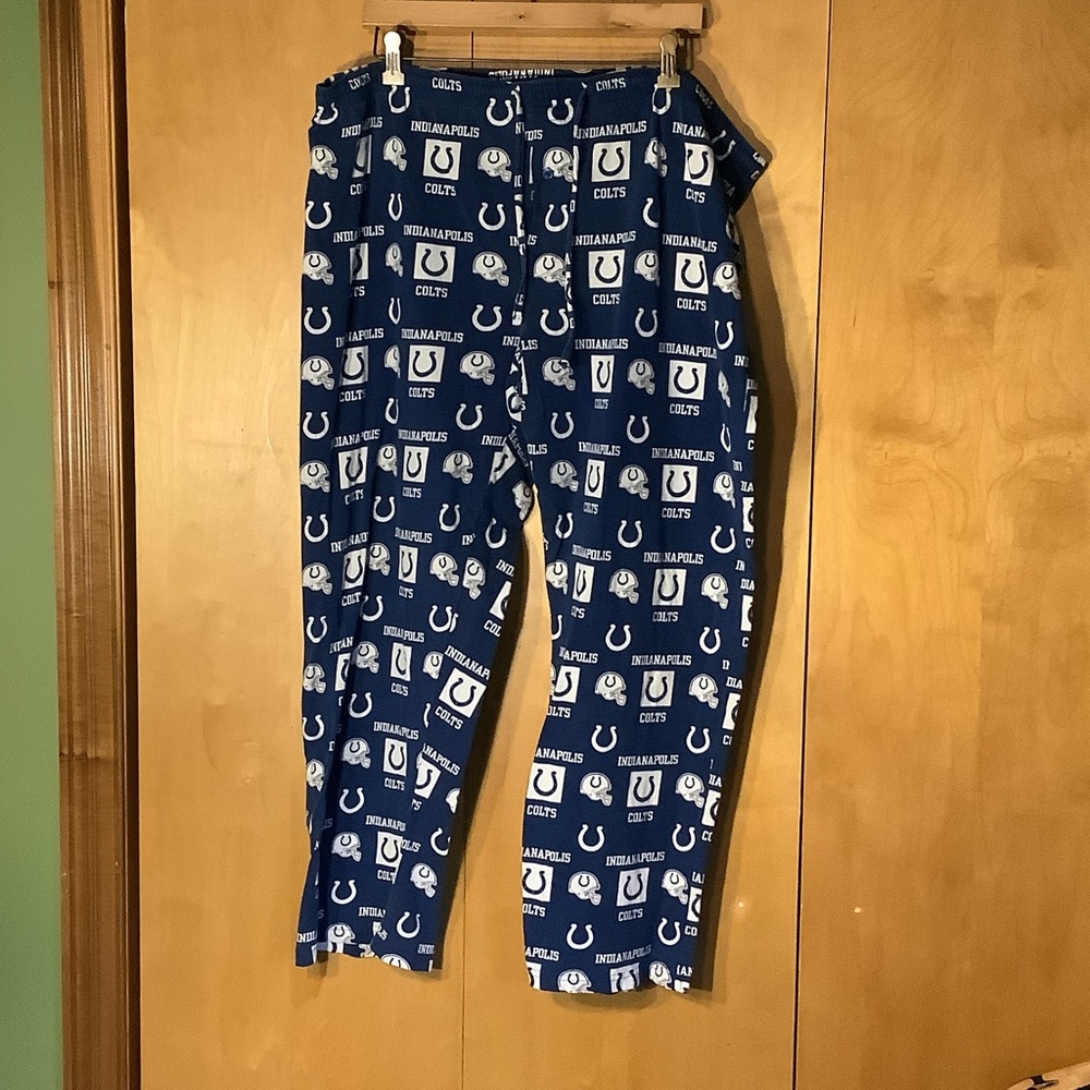 Indianapolis Colts cotton pajama pants, size XL